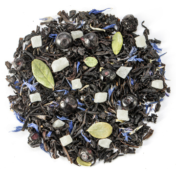 Чай черный Черника в йогурте 500гр.