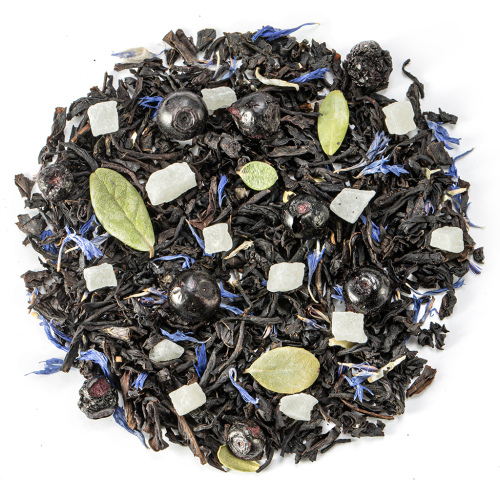 Чай черный Черника в йогурте 500гр.