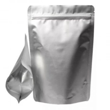 Пакет Дой-пак №51 105х150 (40+40) металлизированный матовый с замком zip-lock
