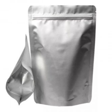 Пакет Дой-пак №51 105х150 (40+40) металлизированный матовый с замком zip-lock