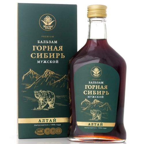 Бальзам Горная Сибирь PREMIUM мужской, 250 мл