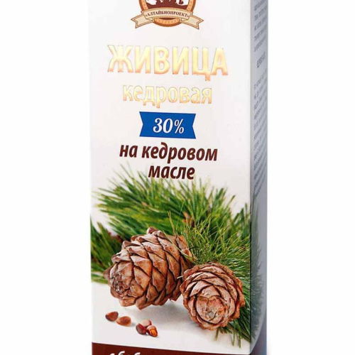 Живица кедровая на кедровом масле с бобровой струей (100 мл)