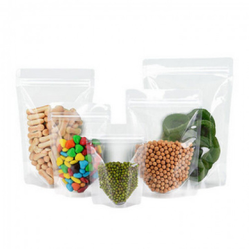 Пакет Дой-пак №204 прозрачный 120х185 (35+35) с замком zip-lock