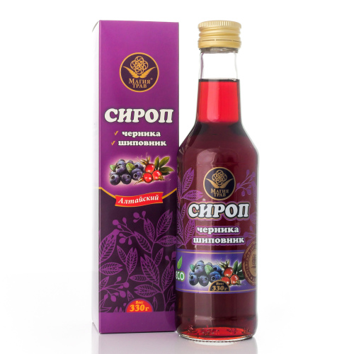 Сироп «Черника шиповник», 330 г